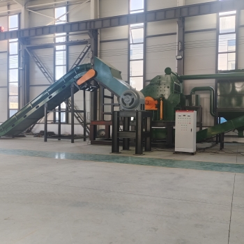 Customized crushing and sorting system helps customers maximize the resource utilization of waste can briquettes